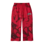 Gv Gallery Red Graffiti Sweatpants