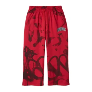 Gv Gallery Red Graffiti Sweatpants